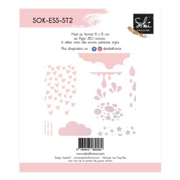 Pochoir LES ESSENTIELS : LA PLUIE