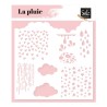 Pochoir LES ESSENTIELS : LA PLUIE