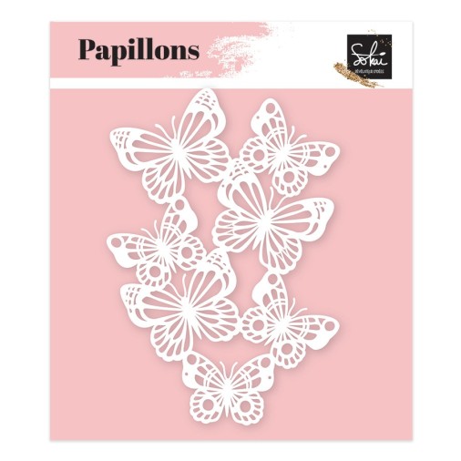 Pochoir LES ESSENTIELS : PAPILLONS