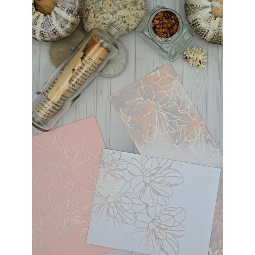 Pochoir LES ESSENTIELS : BOUQUET DE FLEURS