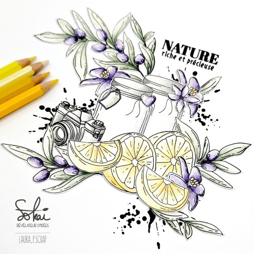 Tampons transparents - SO' FIZZY  : LES CITRONS