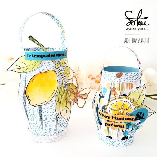 Tampons transparents - SO' FIZZY  : LES CITRONS