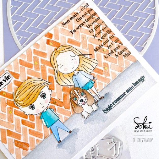 Tampons transparents - SO' FAMILY  : Cadres de famille
