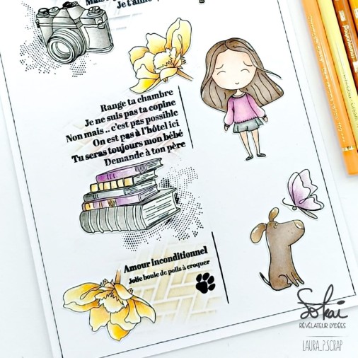 Tampons transparents - SO' FAMILY  : Ma Tribu