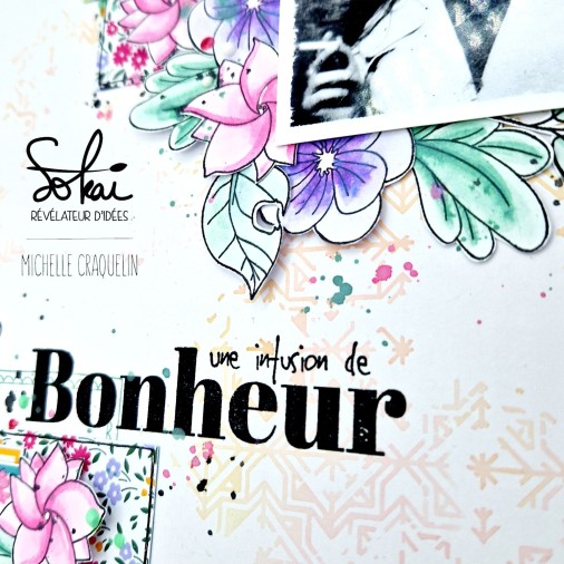 Tampons transparents - SO' FAMILY  : Bouquet de famille
