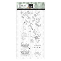 Tampons clear ESSENTIELS : Poésie d'automne