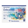 Clairefontaine • Aquapad Papier Aquarelle Cartes Postales 300g A6 20x