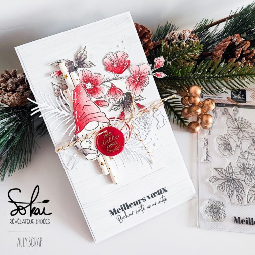 Sokai - Papier -étiquettes - Loisirs créatifs DIY -scrapbooking-dies-tampons- matrice de coupe dies-noël-papeterie créative