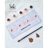 Sokai - Papier -étiquettes - Loisirs créatifs DIY -scrapbooking-dies-tampons- matrice de coupe-dies-WINTER